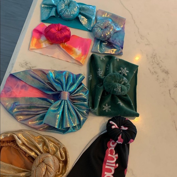 Baby Turbans & Knotty Headband Lot